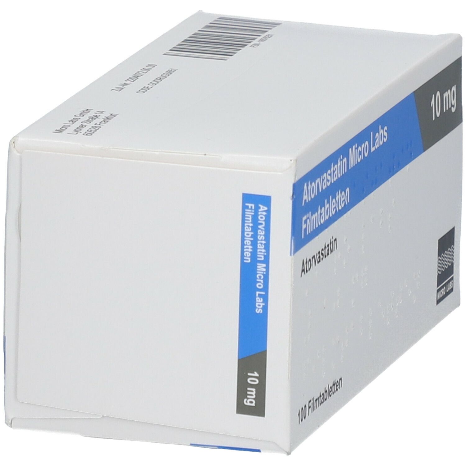 ATORVASTATIN Micro Labs 10 mg Filmtabletten