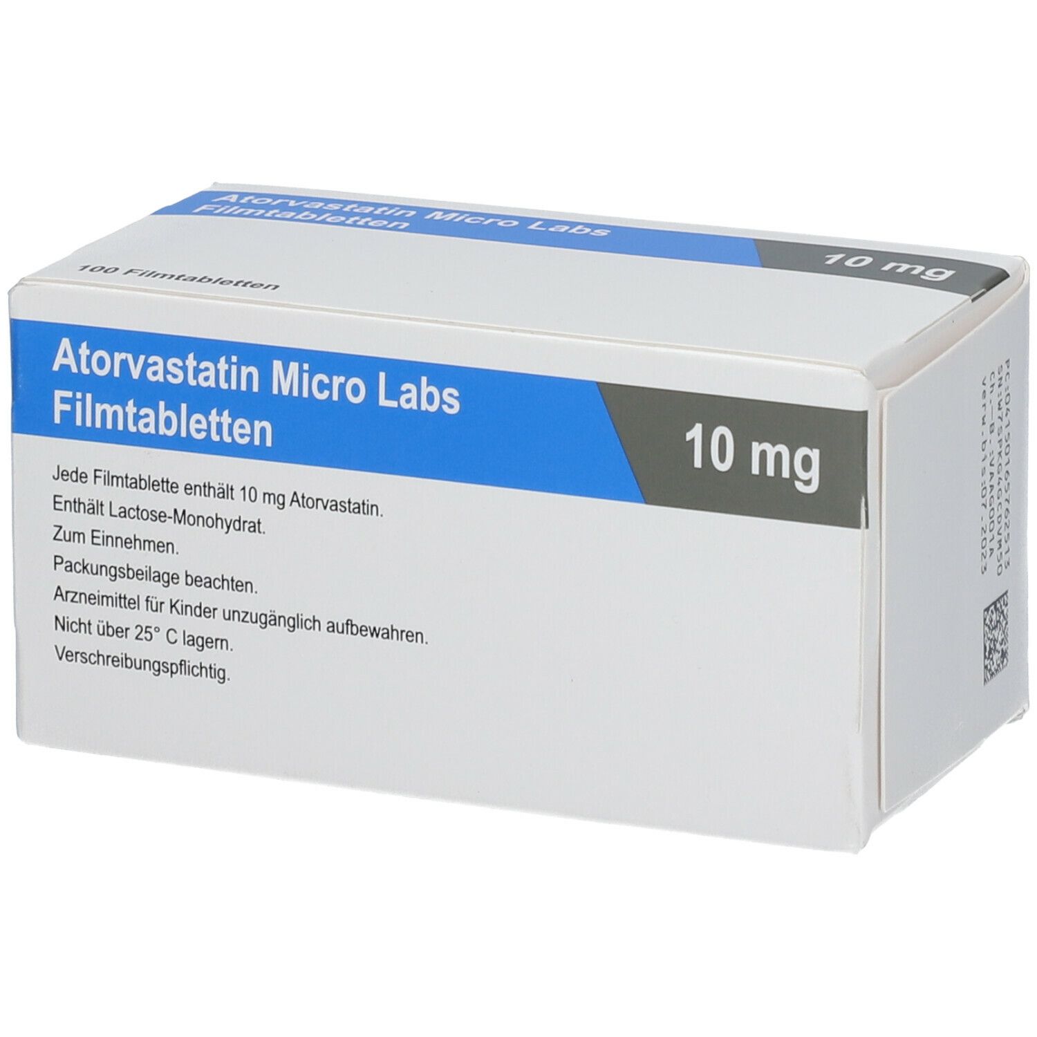 ATORVASTATIN Micro Labs 10 mg Filmtabletten