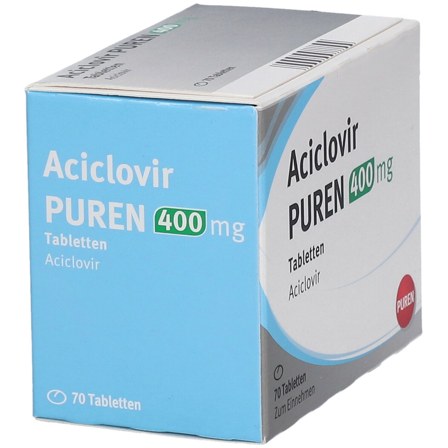 Aciclovir Puren 400 mg Tabletten 70 St