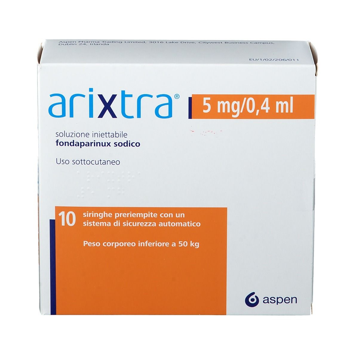 Arixtra 5 mg/0,4 ml 10x0,4 ml mit dem E-Rezept kaufen - Shop Apotheke