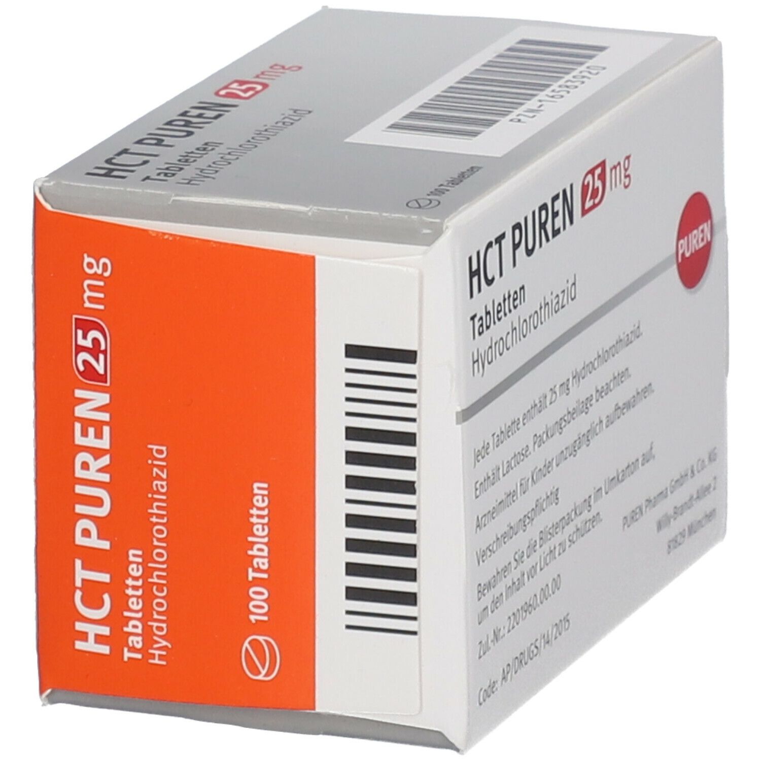 HCT PUREN 25 mg