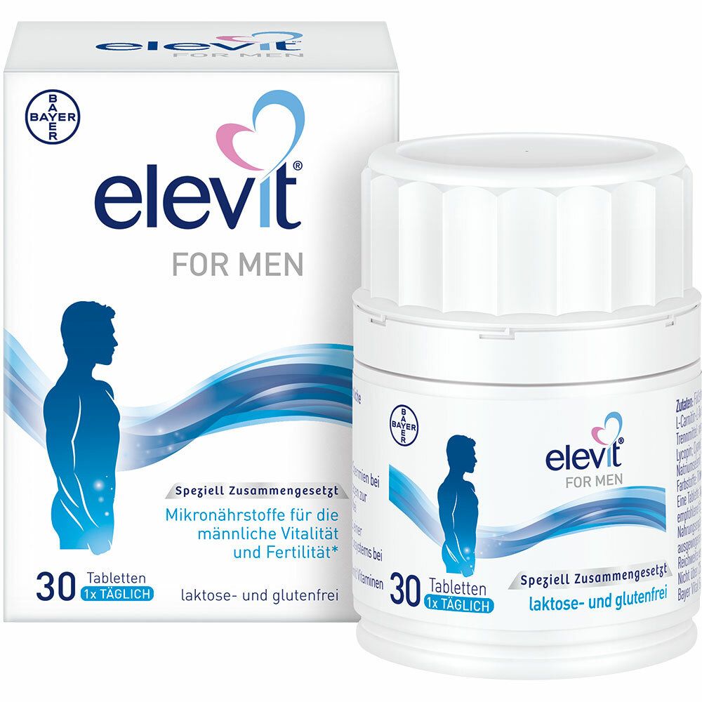 Elevit® FOR MEN- Jetzt 15% sparen mit dem Gutscheincode ,,Elevit15''