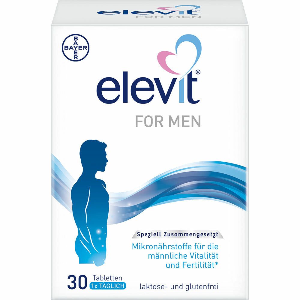 Elevit® FOR MEN- Jetzt 15% sparen mit dem Gutscheincode ,,Elevit15''