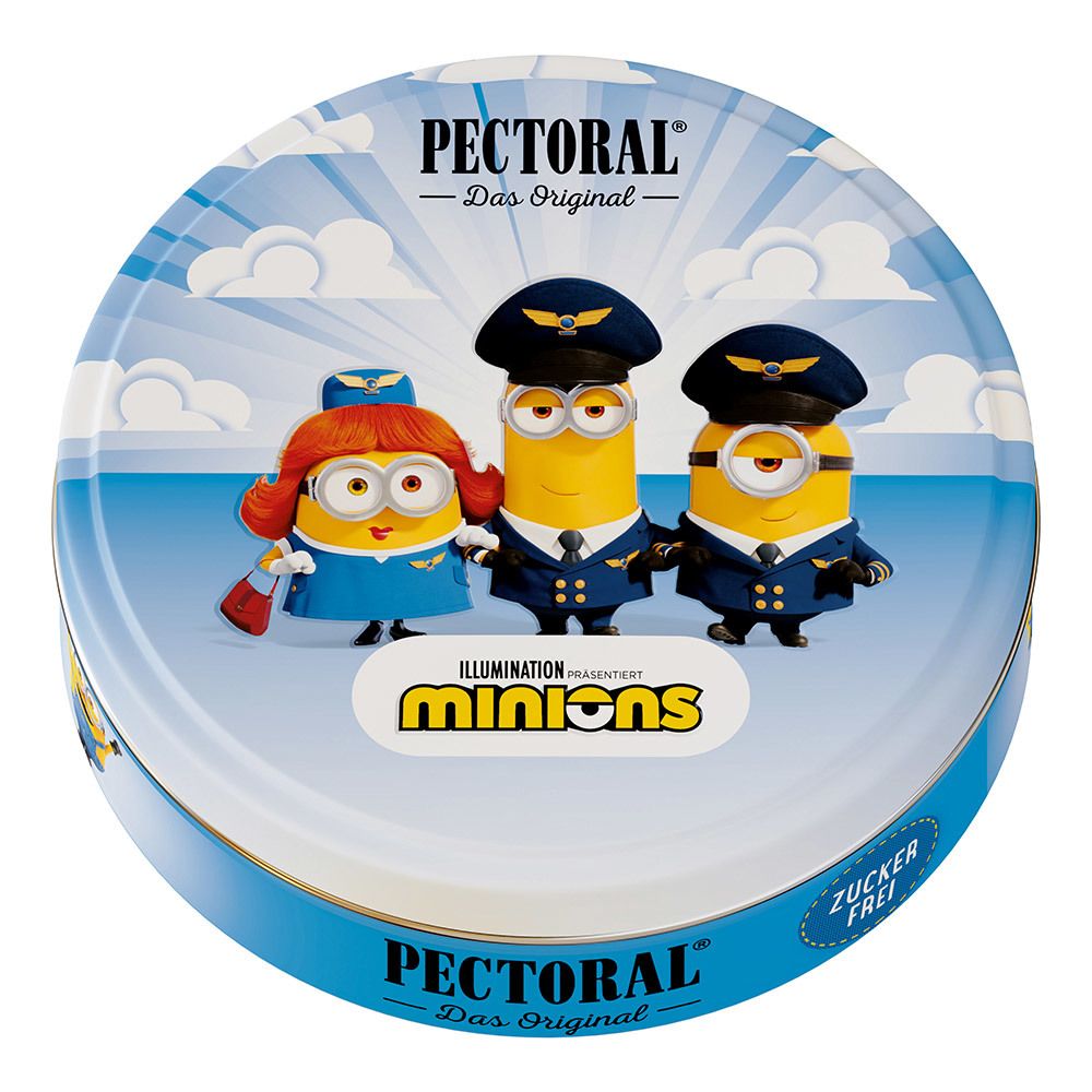 PECTORAL® Minions Hustenbonbons für Kinder zuckerfrei Pilotencrew