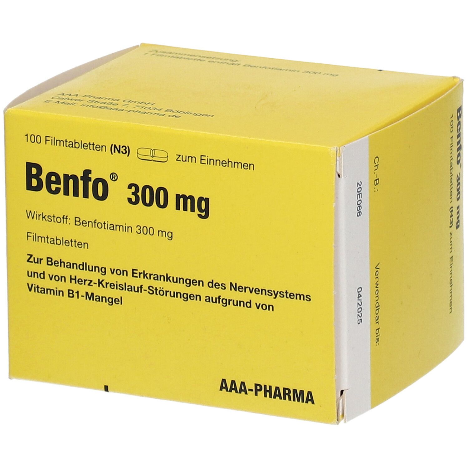 Benfo 300 mg Filmtabletten 100 St