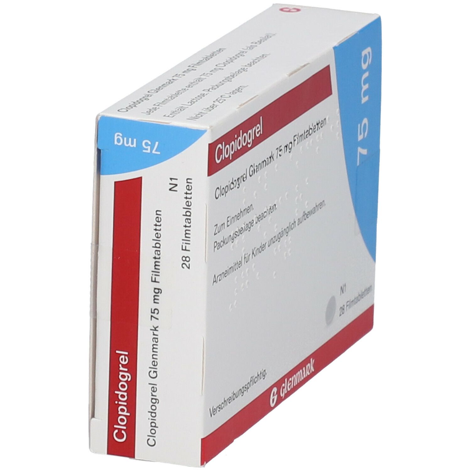 Clopidogrel Glenmark 75 mg Filmtabletten 28 St