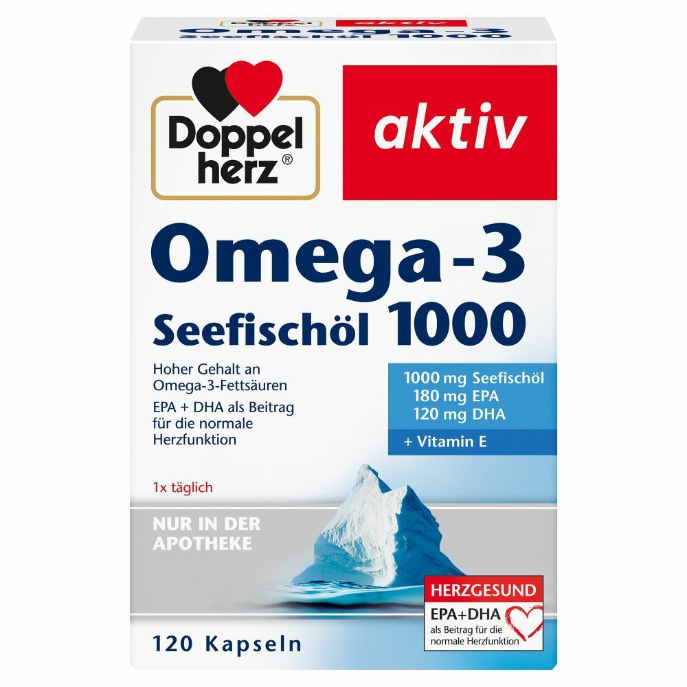 Doppelherz Omega-3 Seefischöl 1000