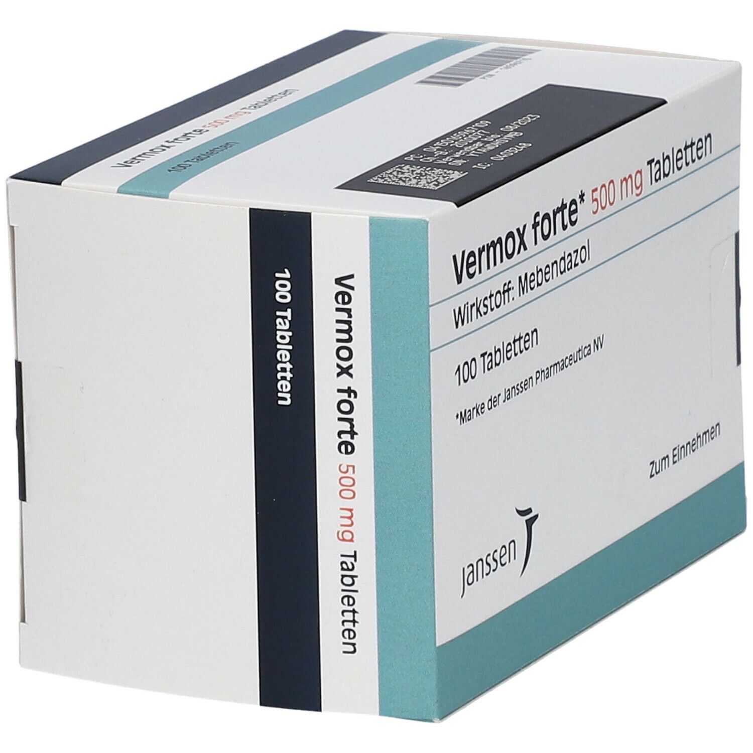 Vermox forte 500 mg Tabletten 100 St