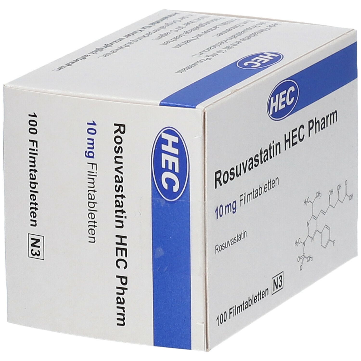 Rosuvastatin HEC Pharm 10 mg Filmtabletten 100 St