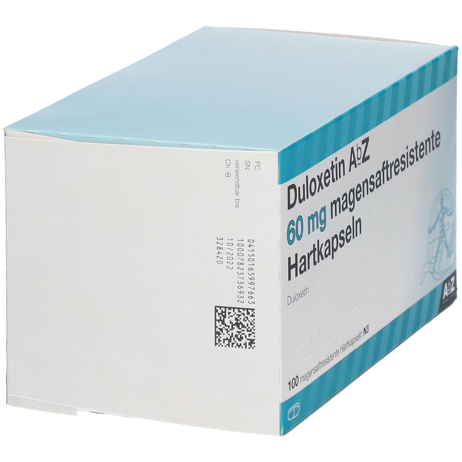 Duloxetin AbZ 60 mg magensaftresistente Hartkaps. 100 St Magensaftresistente Hartkapseln