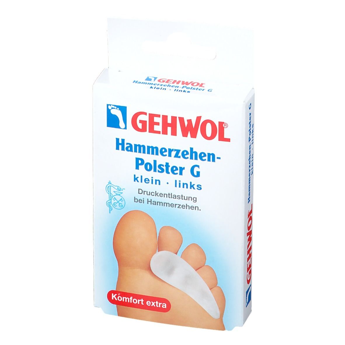 GEHWOL® Hammerzehen-Polster G links klein