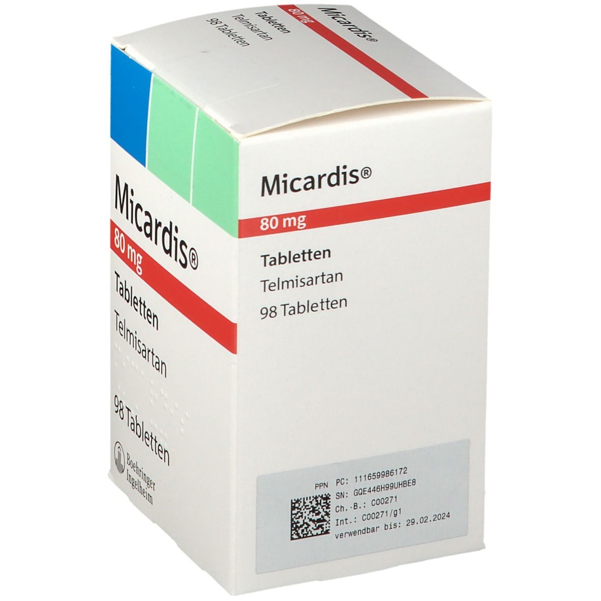 Micardis 80 mg Tabletten 98 St