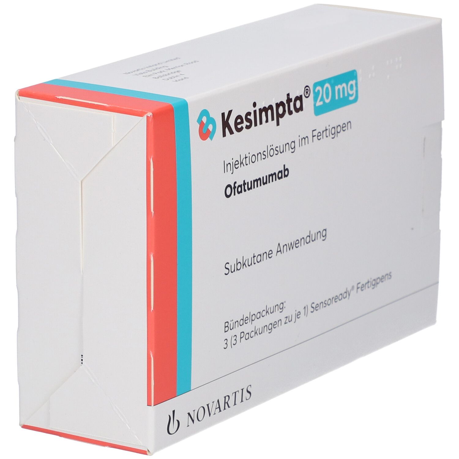 Kesimpta 20 mg Inj.-Lsg.im Fertigpen Starterp. 3x0,4 ml Injektionslösung in einem