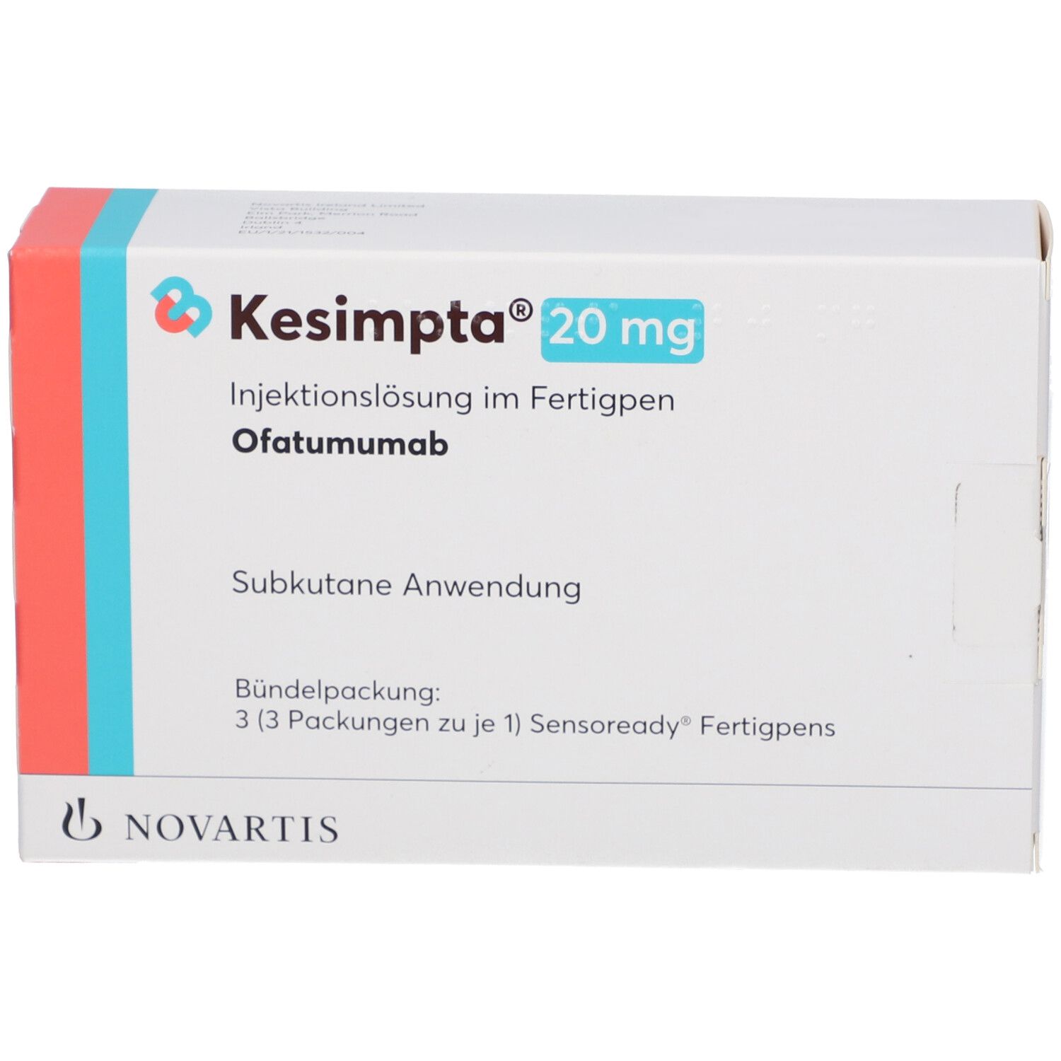 KESIMPTA 20 mg Inj.-Lsg.im Fertigpen Starterp. 3x0,4 ml mit dem E ...