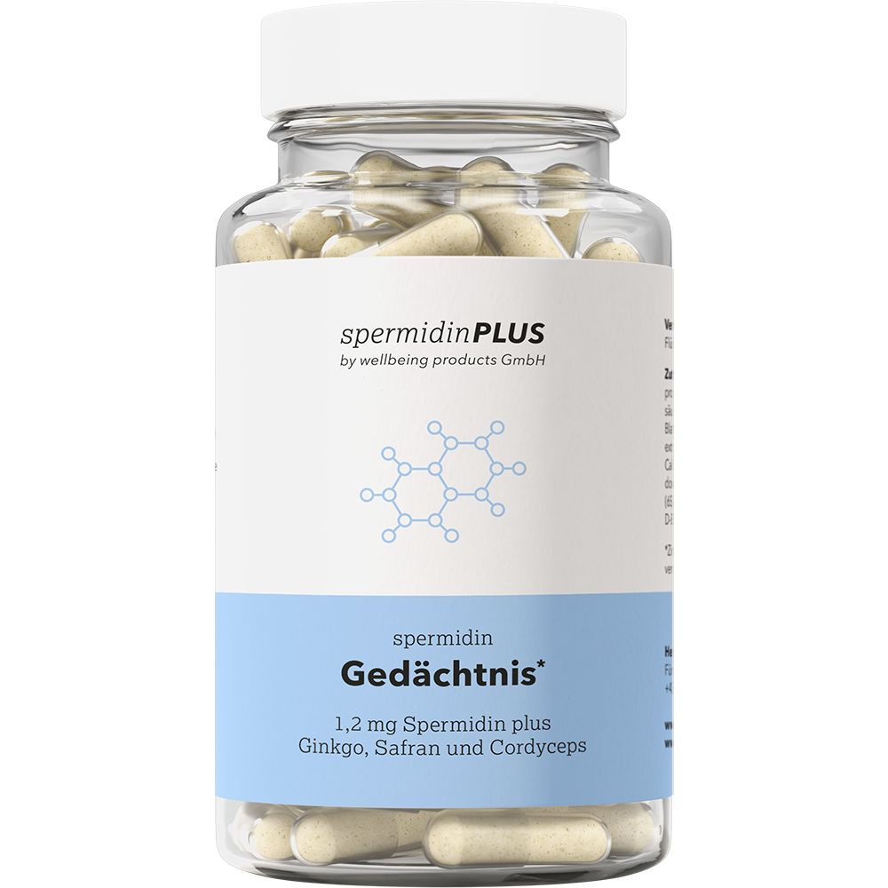 Spermidinplus Gedächtnis Kapseln 60 St