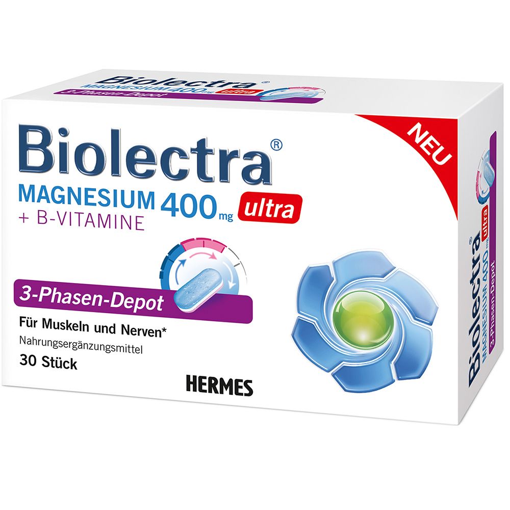 Biolectra® Magnesium 400 ml ultra 3-Phasen-Depot