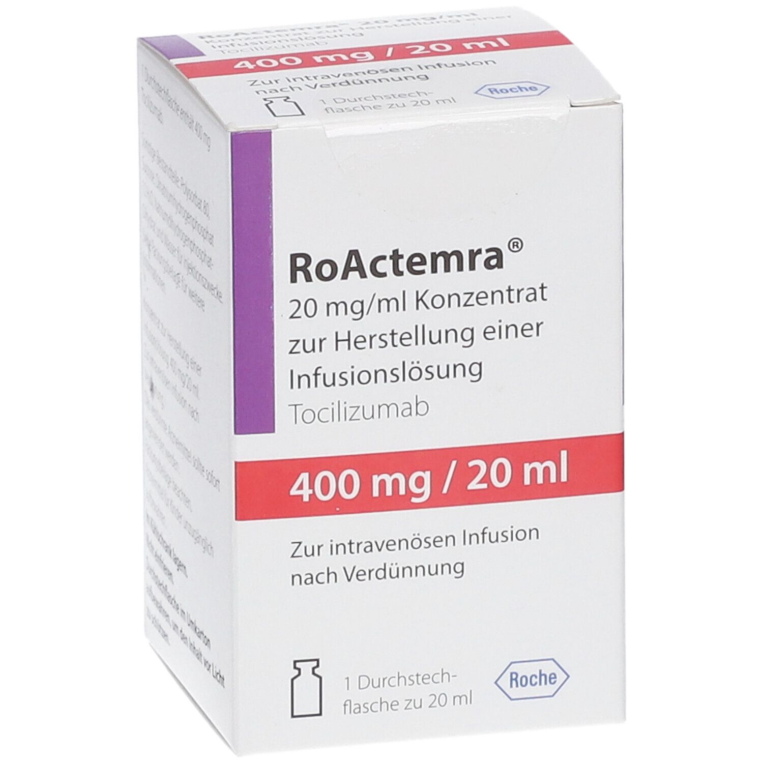 ROACTEMRA 20 mg/ml 400 mg Konz.z.Herst.e.Inf.-Lsg.