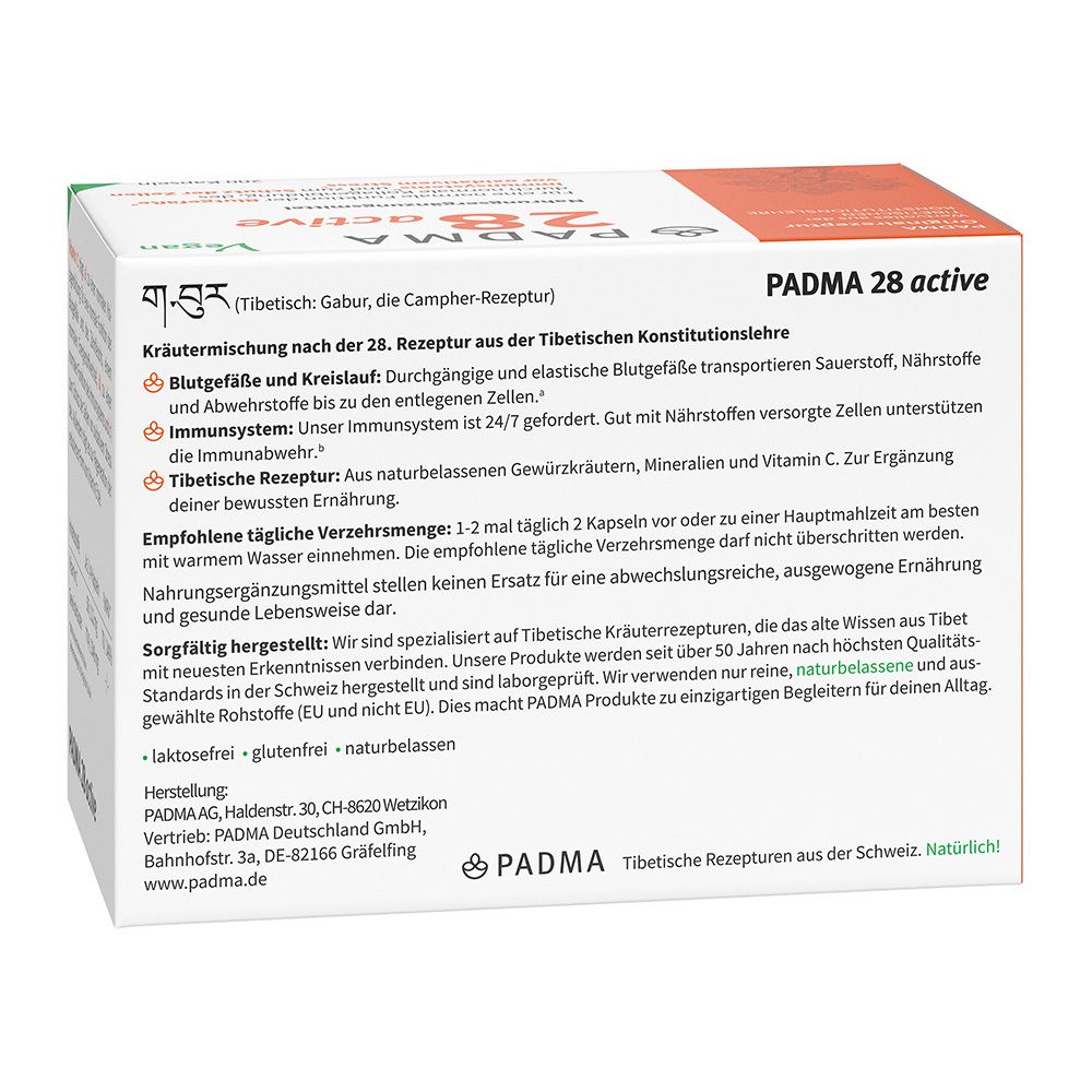 PADMA 28 active