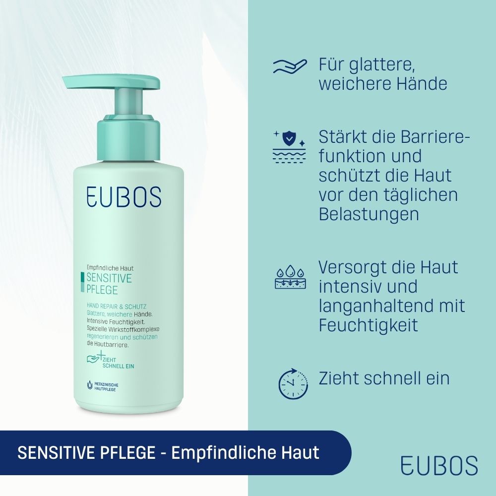 Eubos Sensitive Hand Repair & Schutz Creme Spend. 150 ml