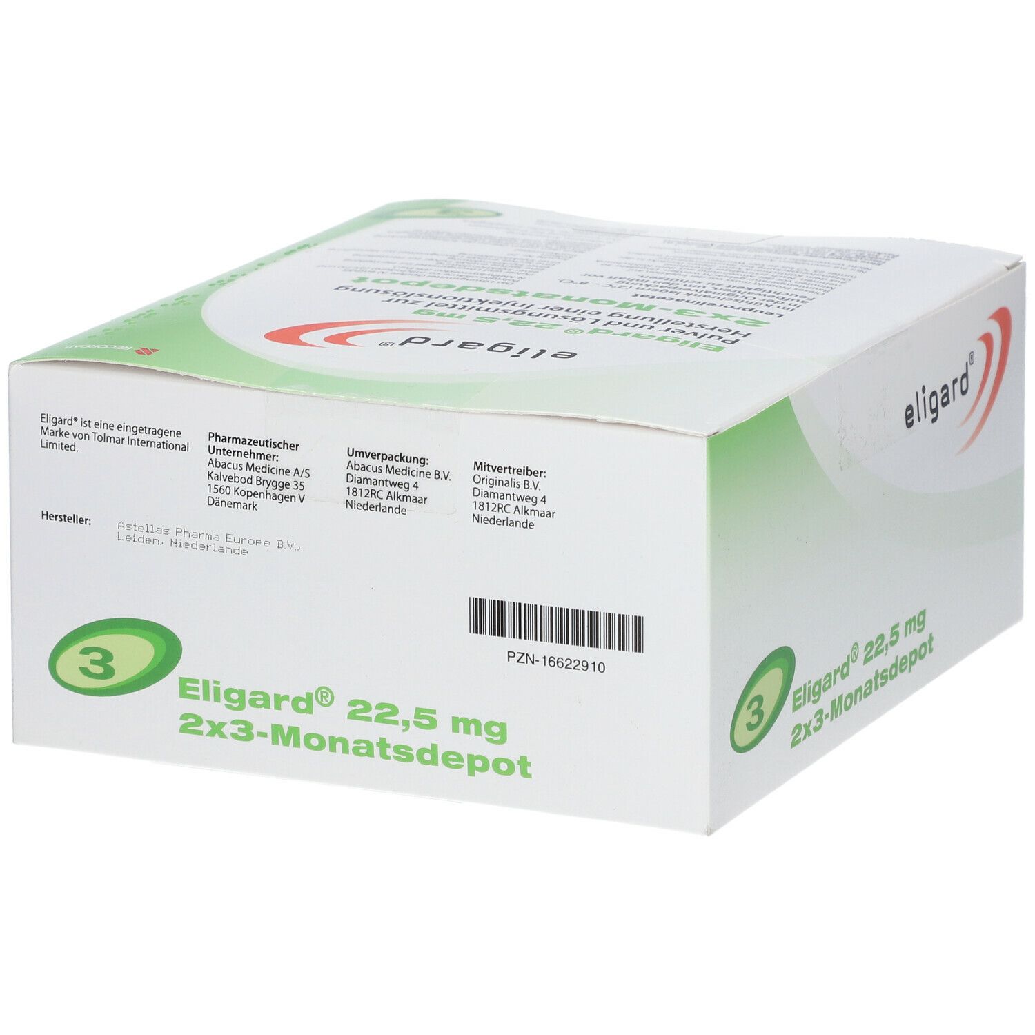 ELIGARD 22,5 mg Plv.u.Lsm.z.H.e.Injektionslsg.