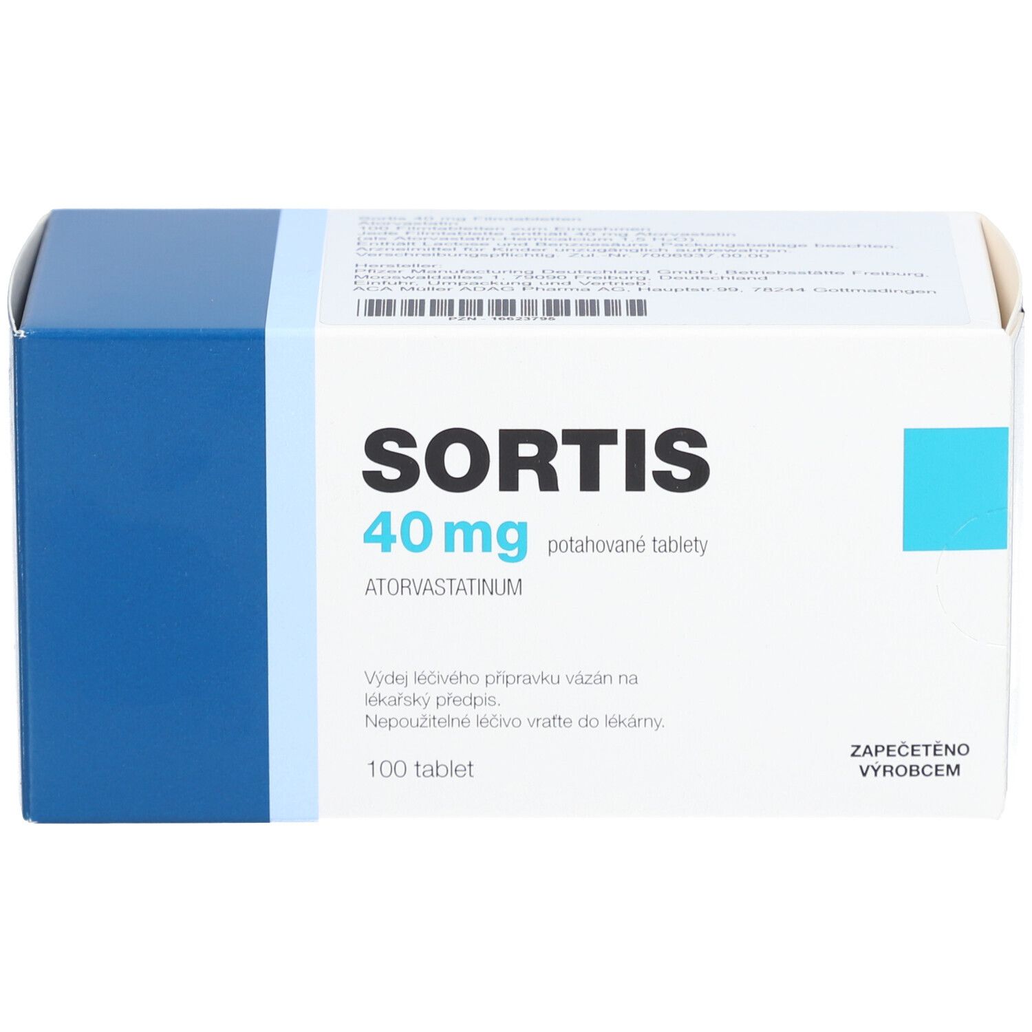 SORTIS 40 mg Filmtabletten