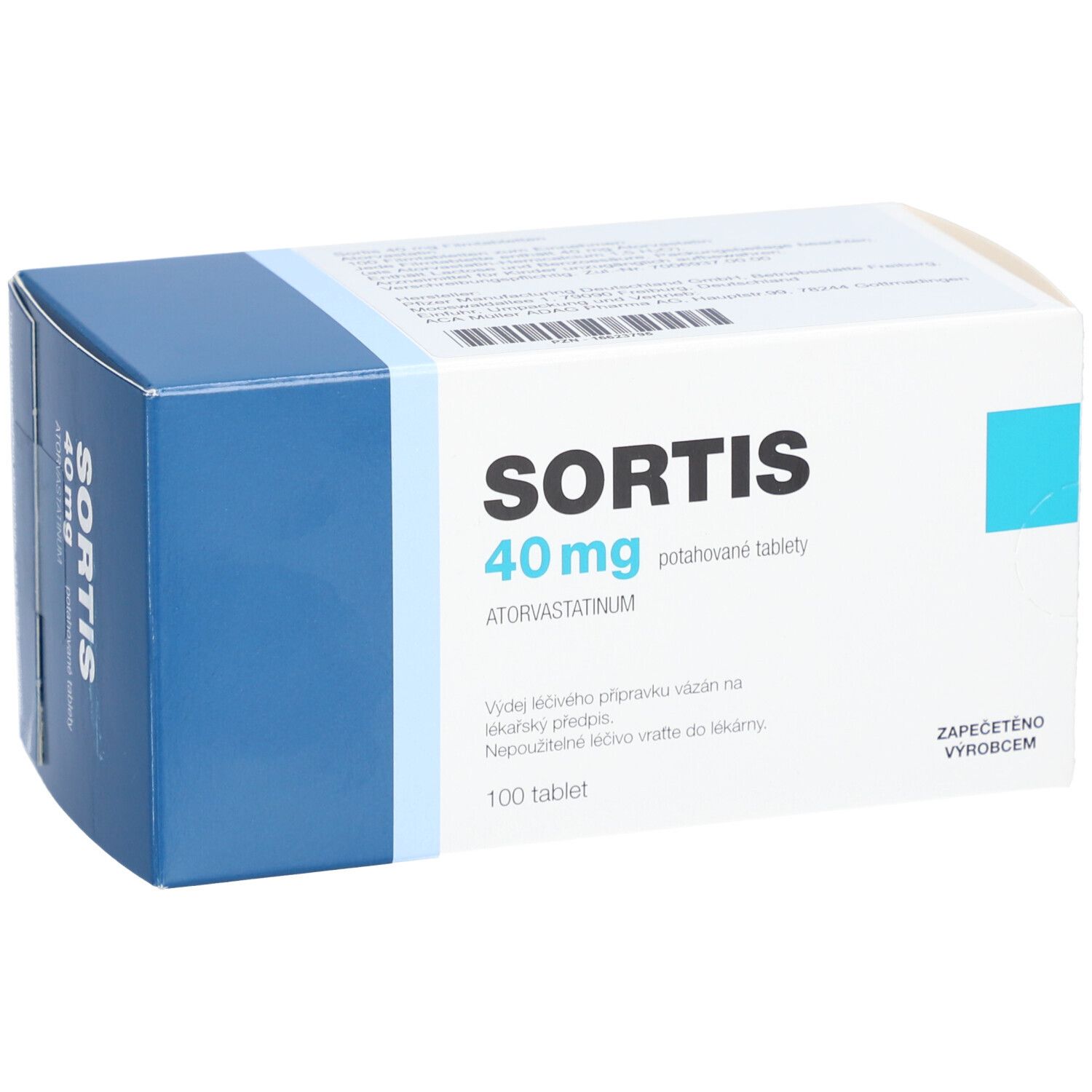 SORTIS 40 mg Filmtabletten