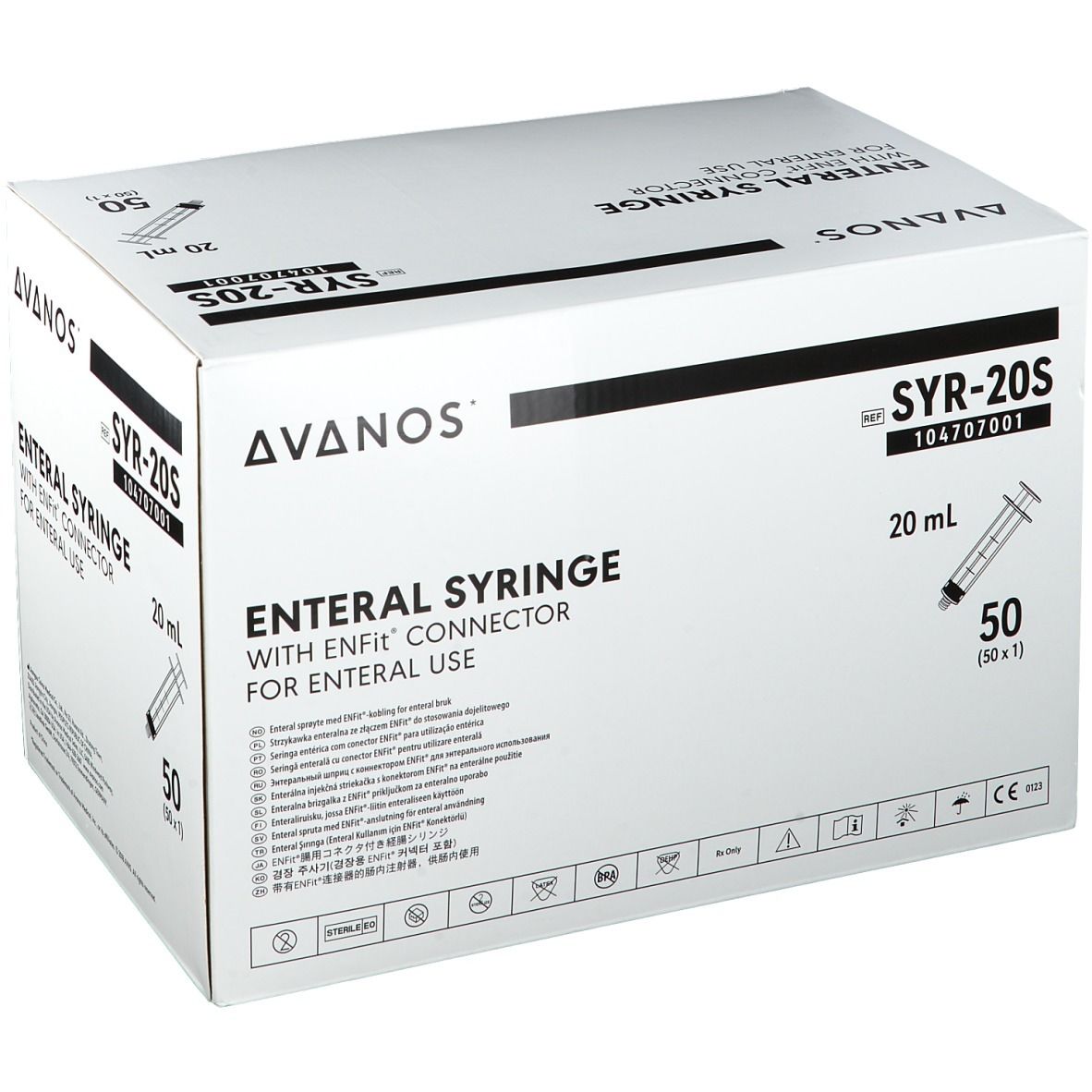 AVANOS ENTERAL SYRINGE Spritze 20 ml