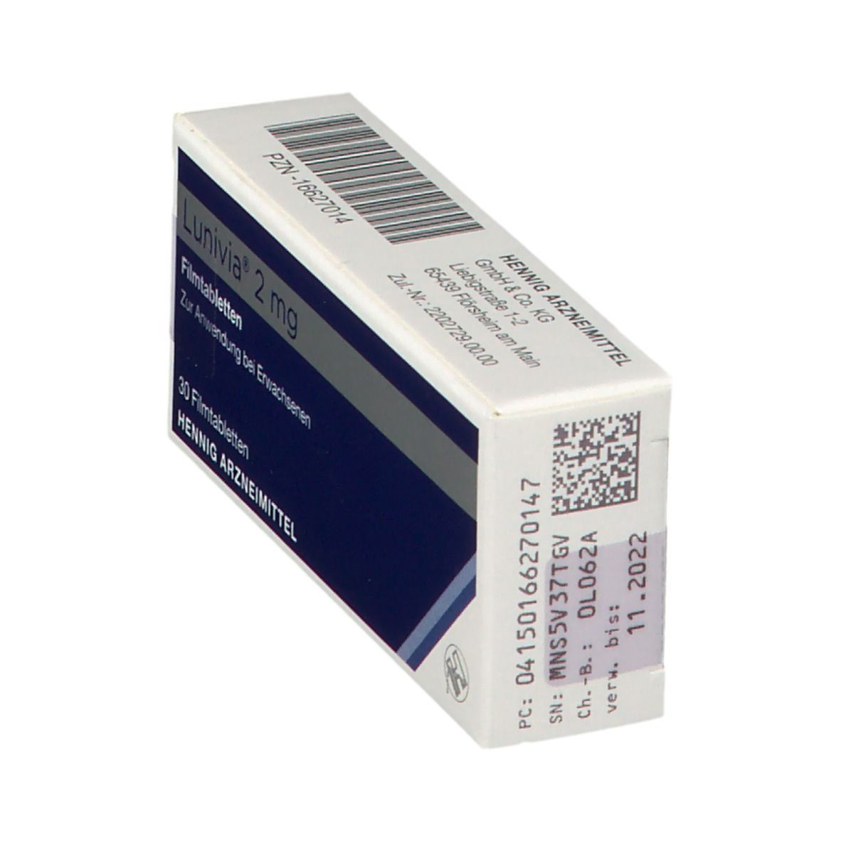 Lunivia 2 mg Filmtabletten 30 St