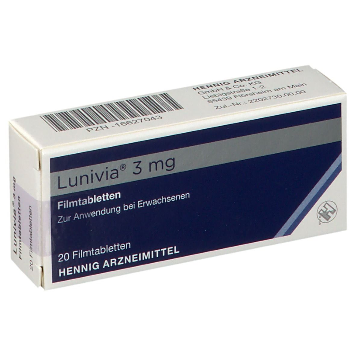 Lunivia 3 mg Filmtabletten 20 St