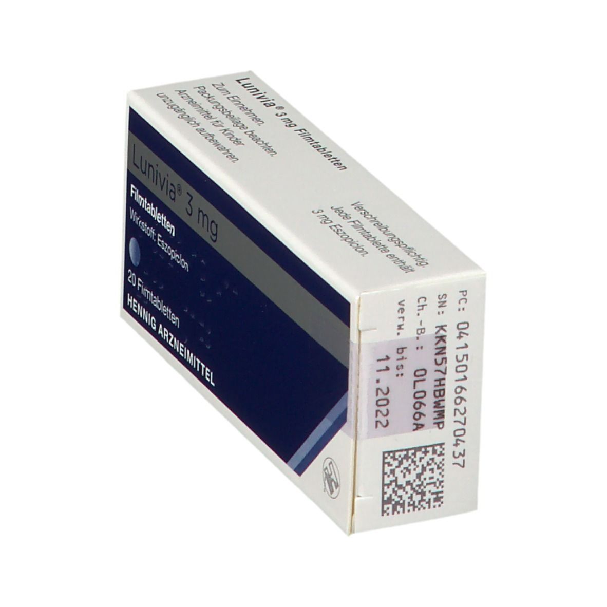 Eszopiclone 3mg