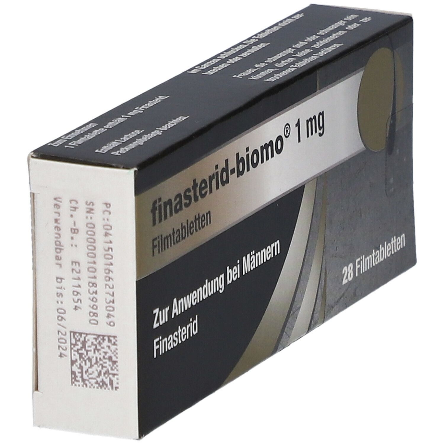 FINASTERID-biomo 1 mg Filmtabletten 28 St