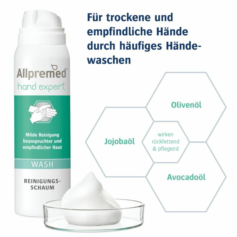Allpremed hand expert Reinigungs-Schaum WASH