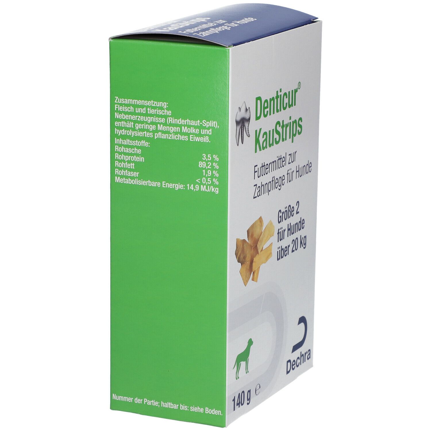 Denticur Kau-Strips Gr.2 f.Hunde 20-30 kg 140 g Streifen