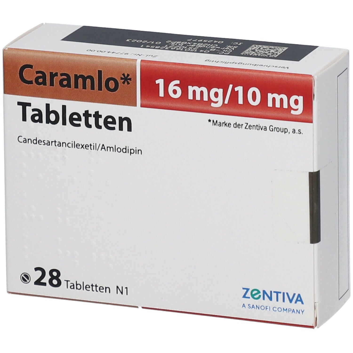 Cara mlo 16 mg/10 mg