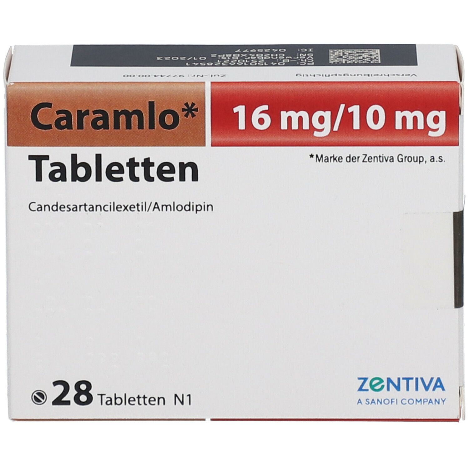 Cara mlo 16 mg/10 mg