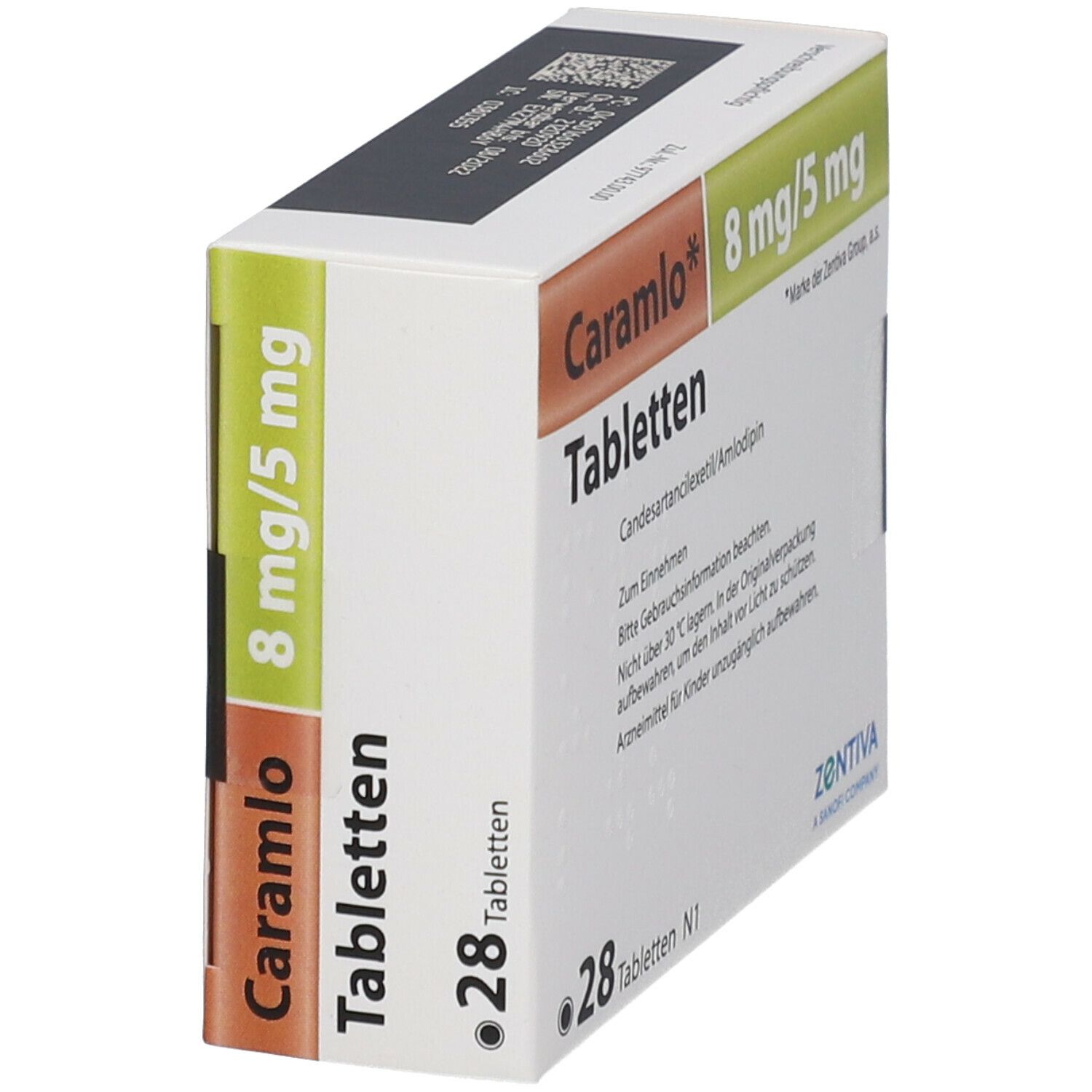 Caramlo 8 mg/5 mg Tabletten 28 St