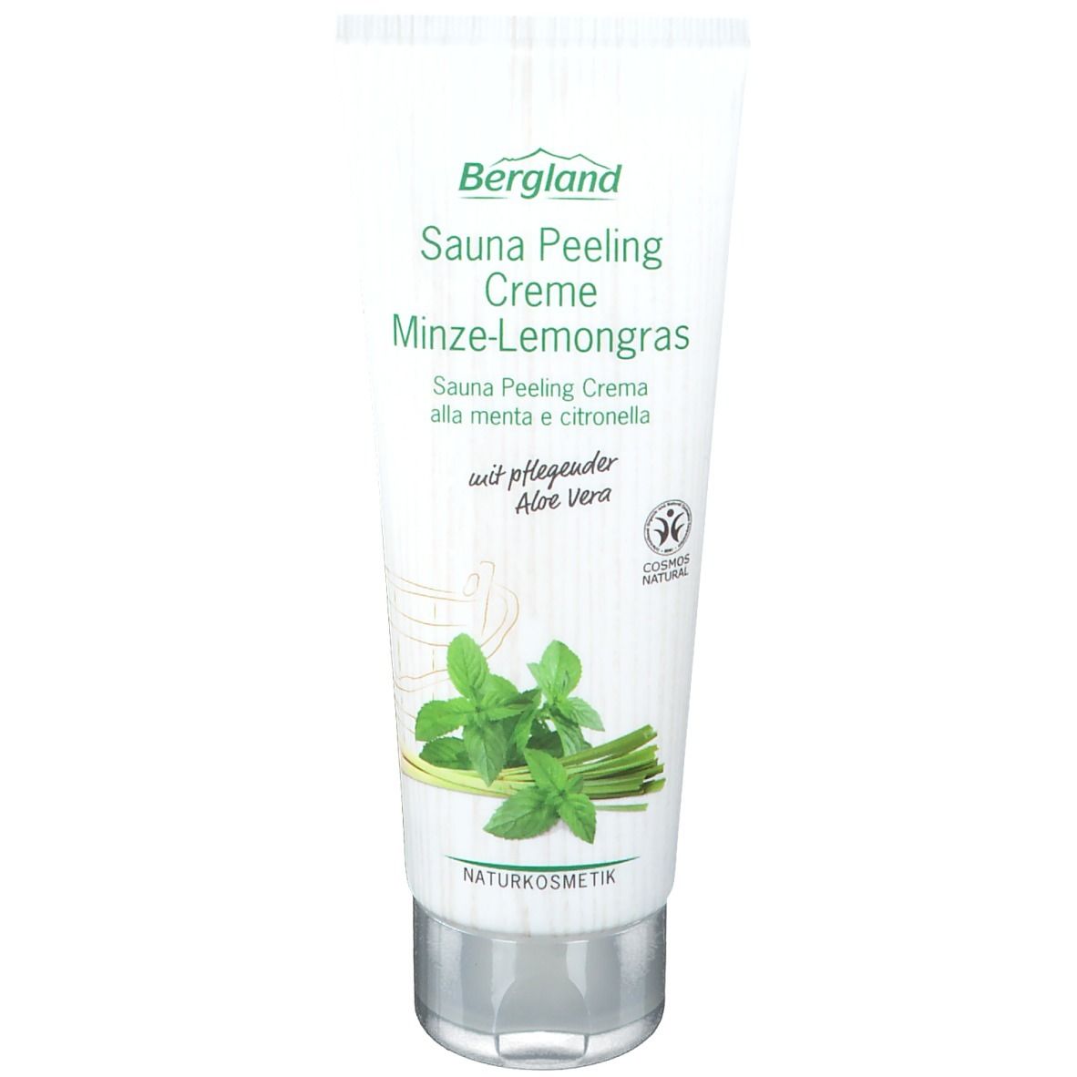 Sauna Peeling Creme Minze-Lemongras