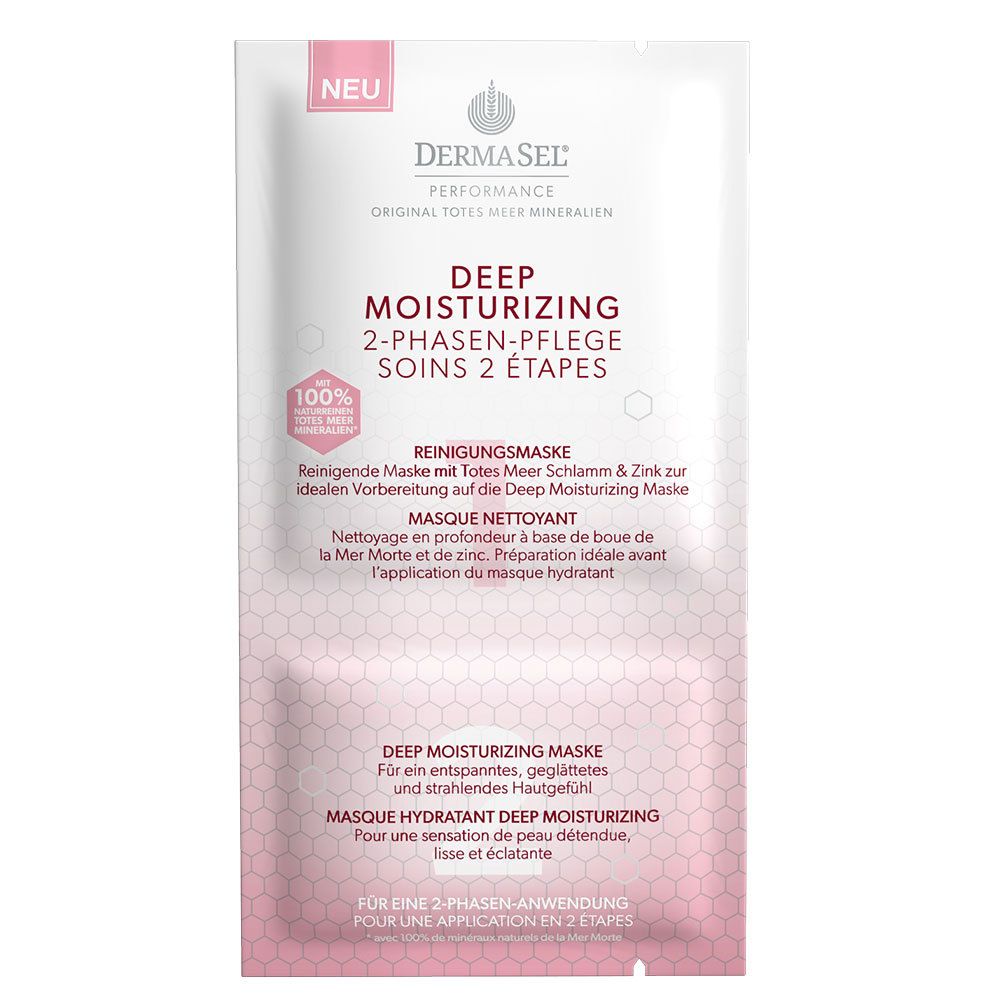 DermaSel® Performance Deep Moisturizing Pflegemaske