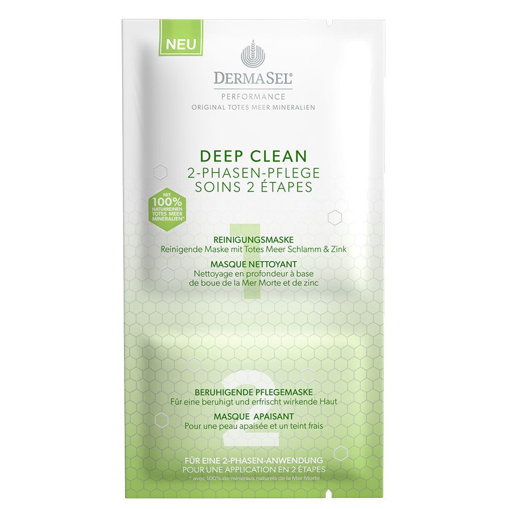 DermaSel® Performance Deep Clean Pflegemaske