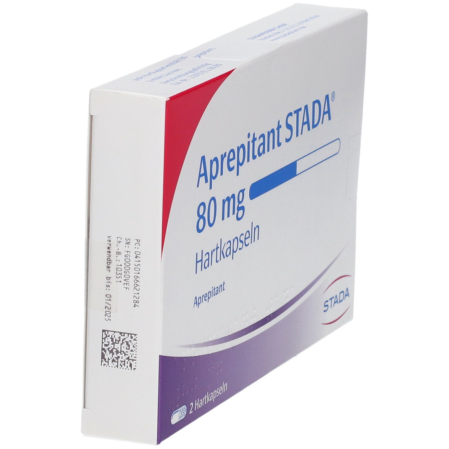 Aprepitant Stada 80 mg Hartkapseln 2 St