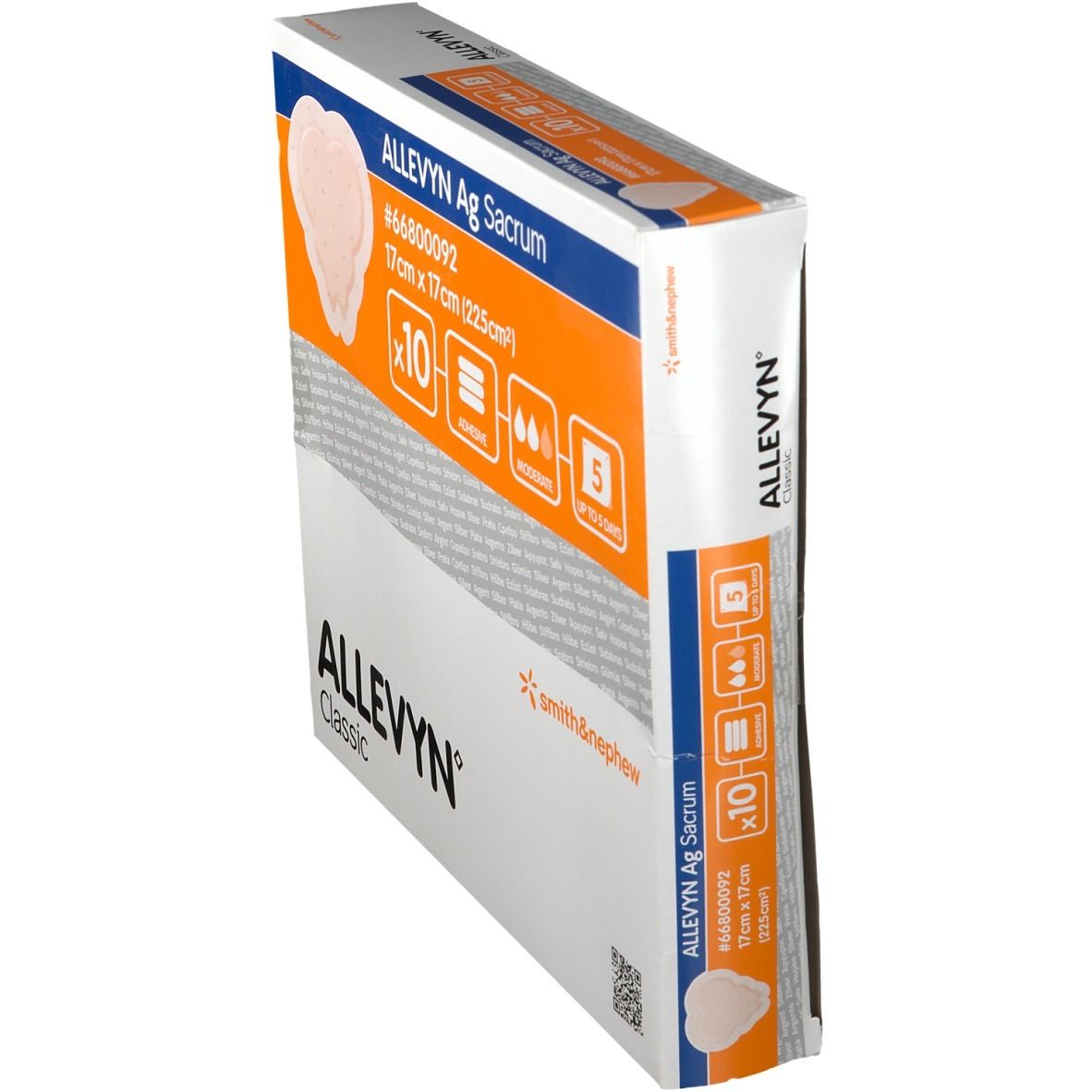 ALLEVYN Ag Sacrum 17 x 17 cm 10 St Shop Apotheke