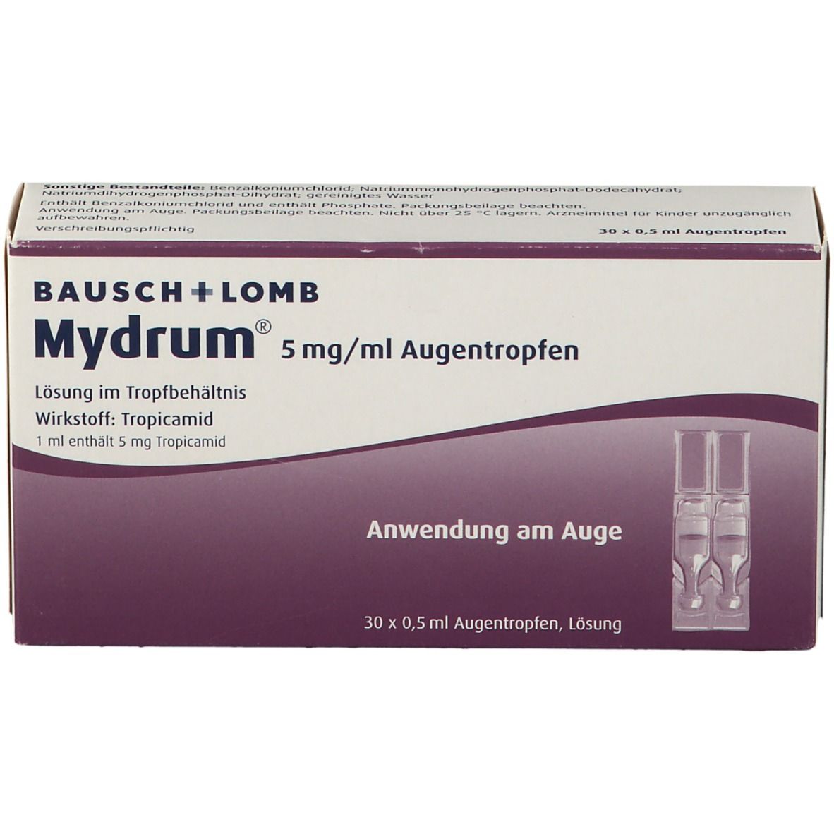 Mydrum 5 mg/ml