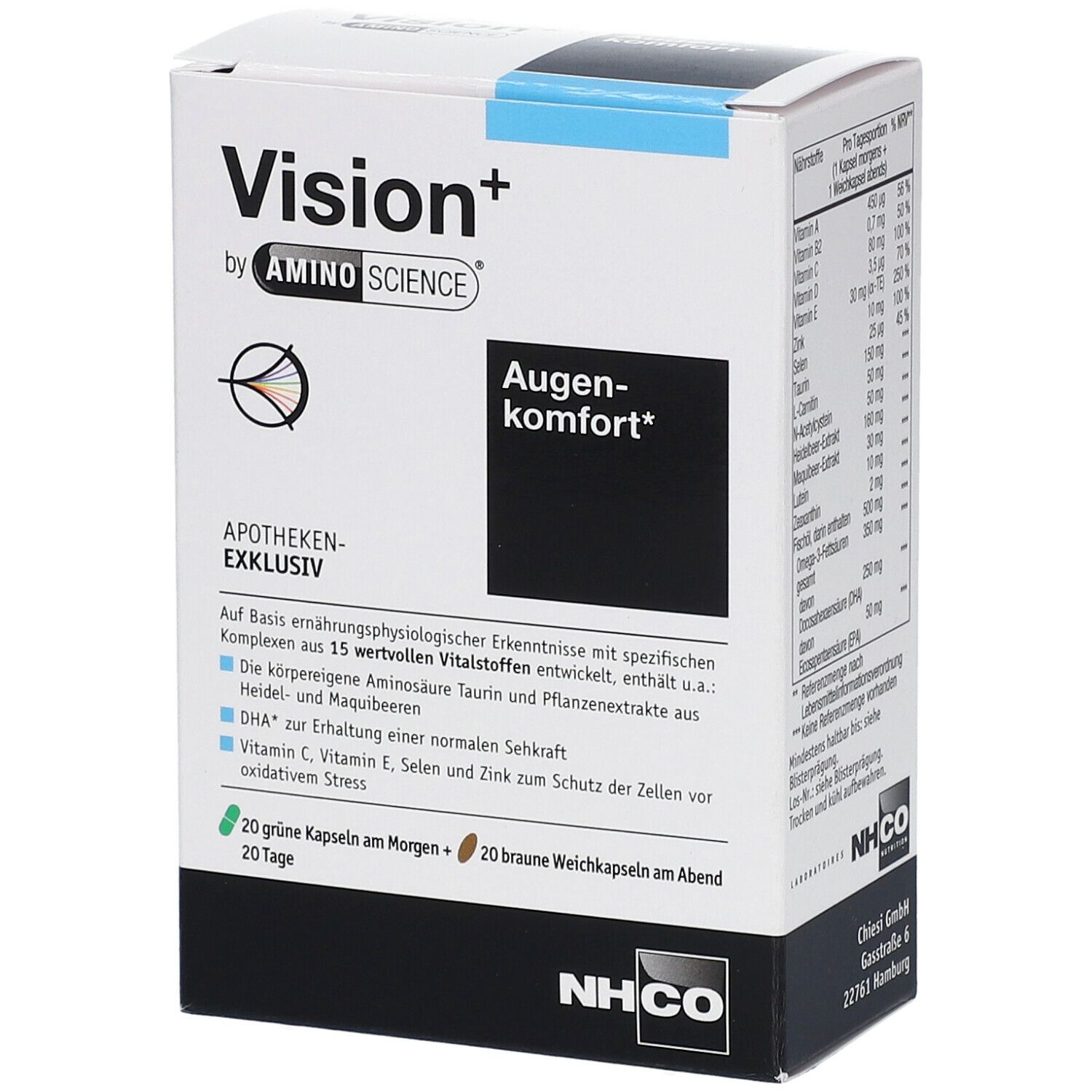 Vision+ by Aminoscience® NHCO