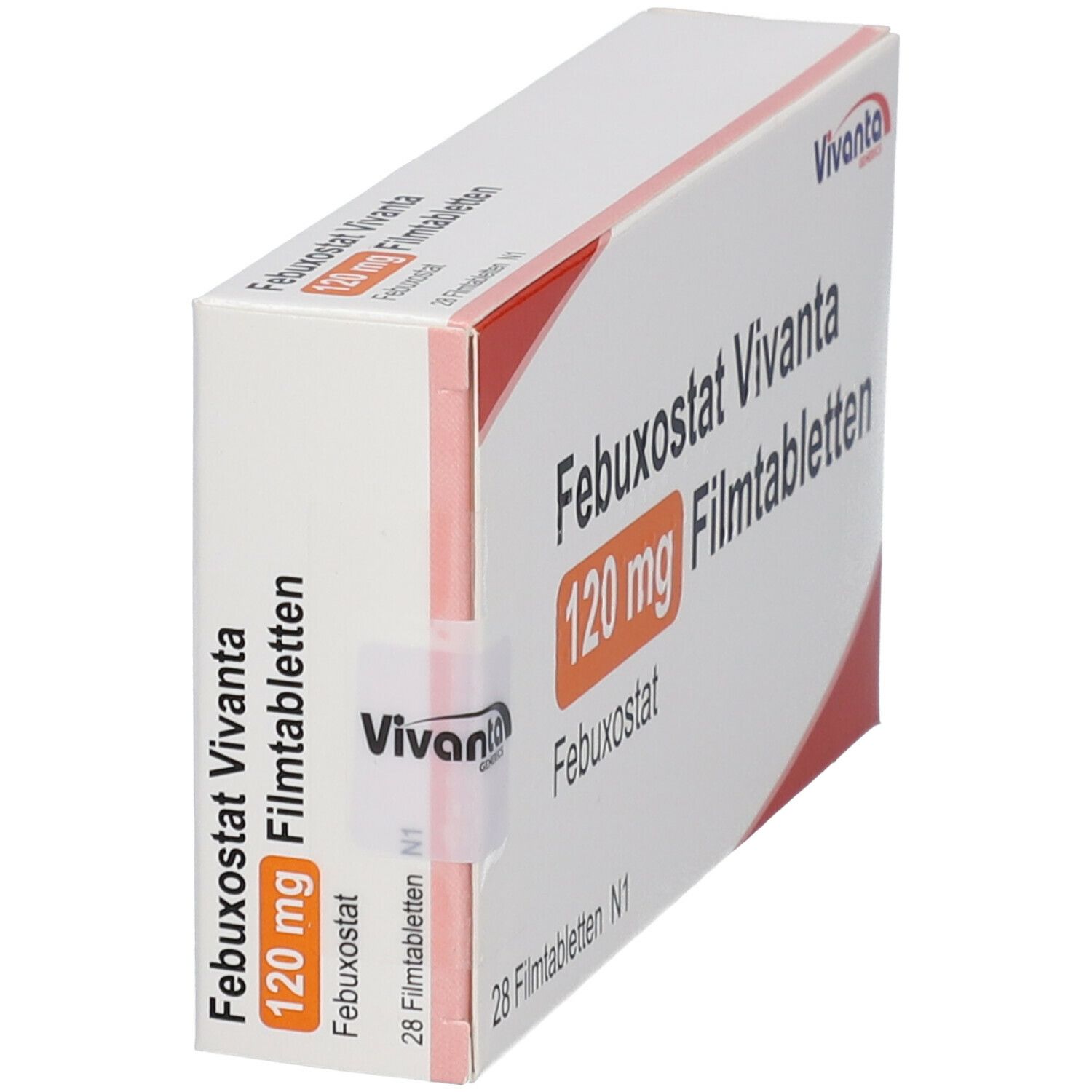 Febuxostat AL 120 mg Filmtabletten 28 St