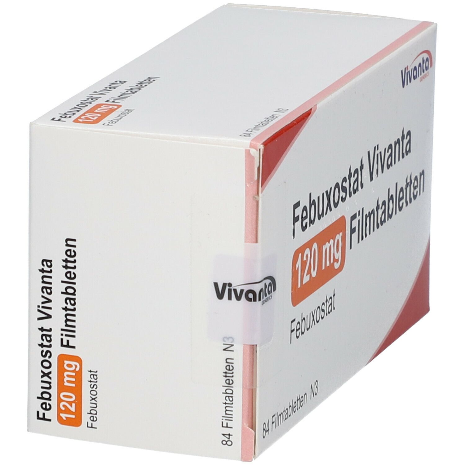 Febuxostat Zentiva 120 mg Filmtabletten 84 St