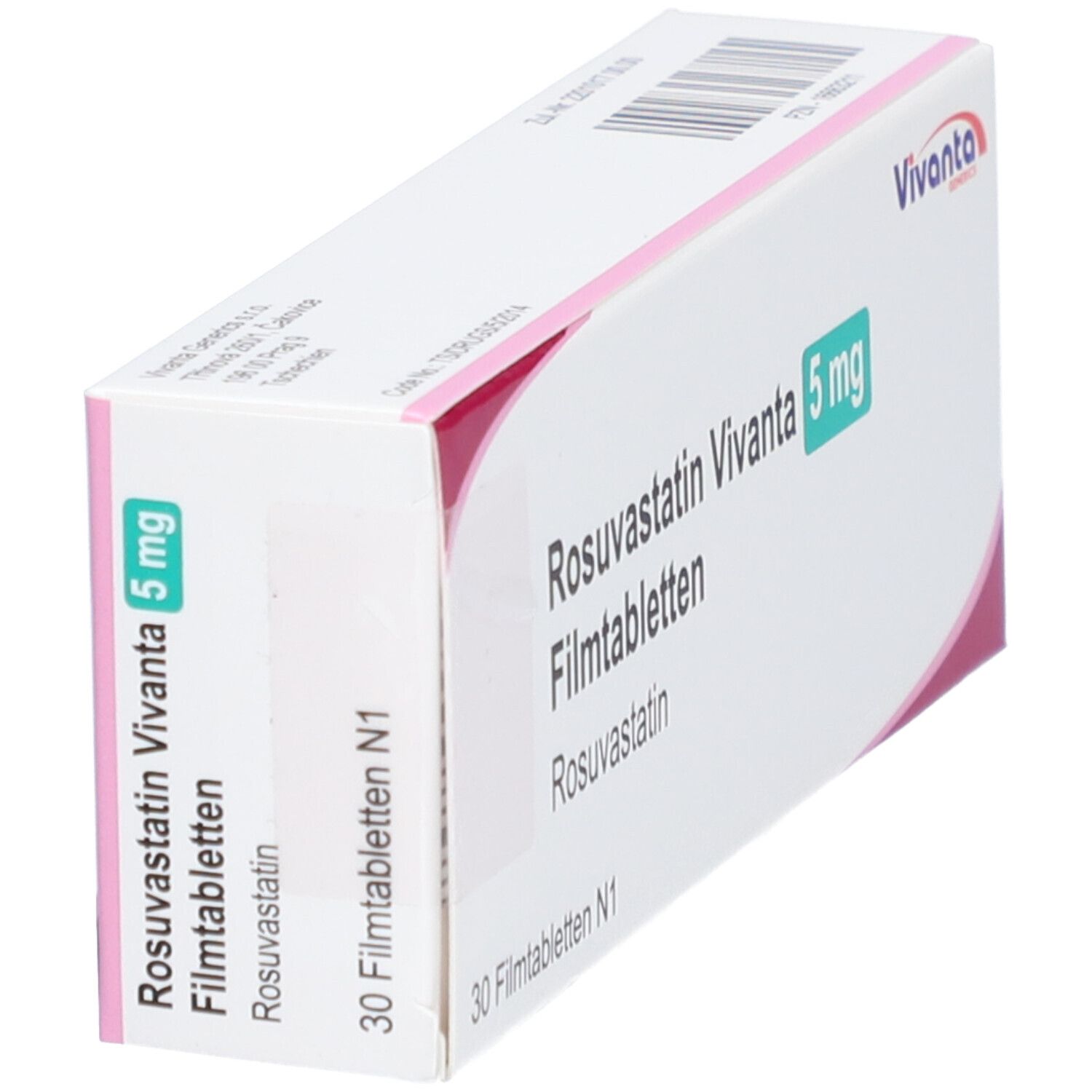 Rosuvastatin Vivanta 5 mg Filmtabletten 30 St