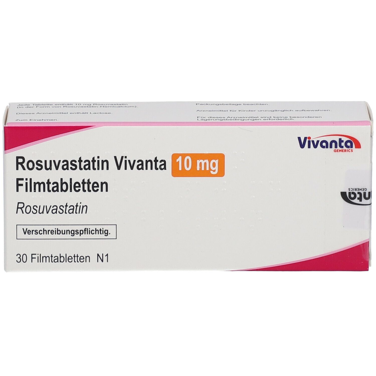 Rosuvastatin Vivanta 10 mg