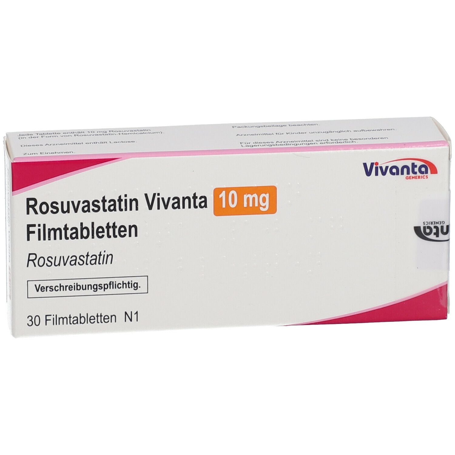 Rosuvastatin Vivanta 10 mg