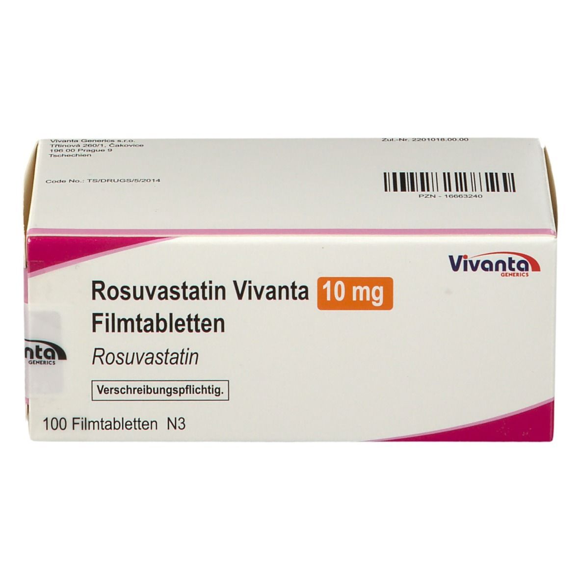 Rosuvastatin Vivanta 10 mg