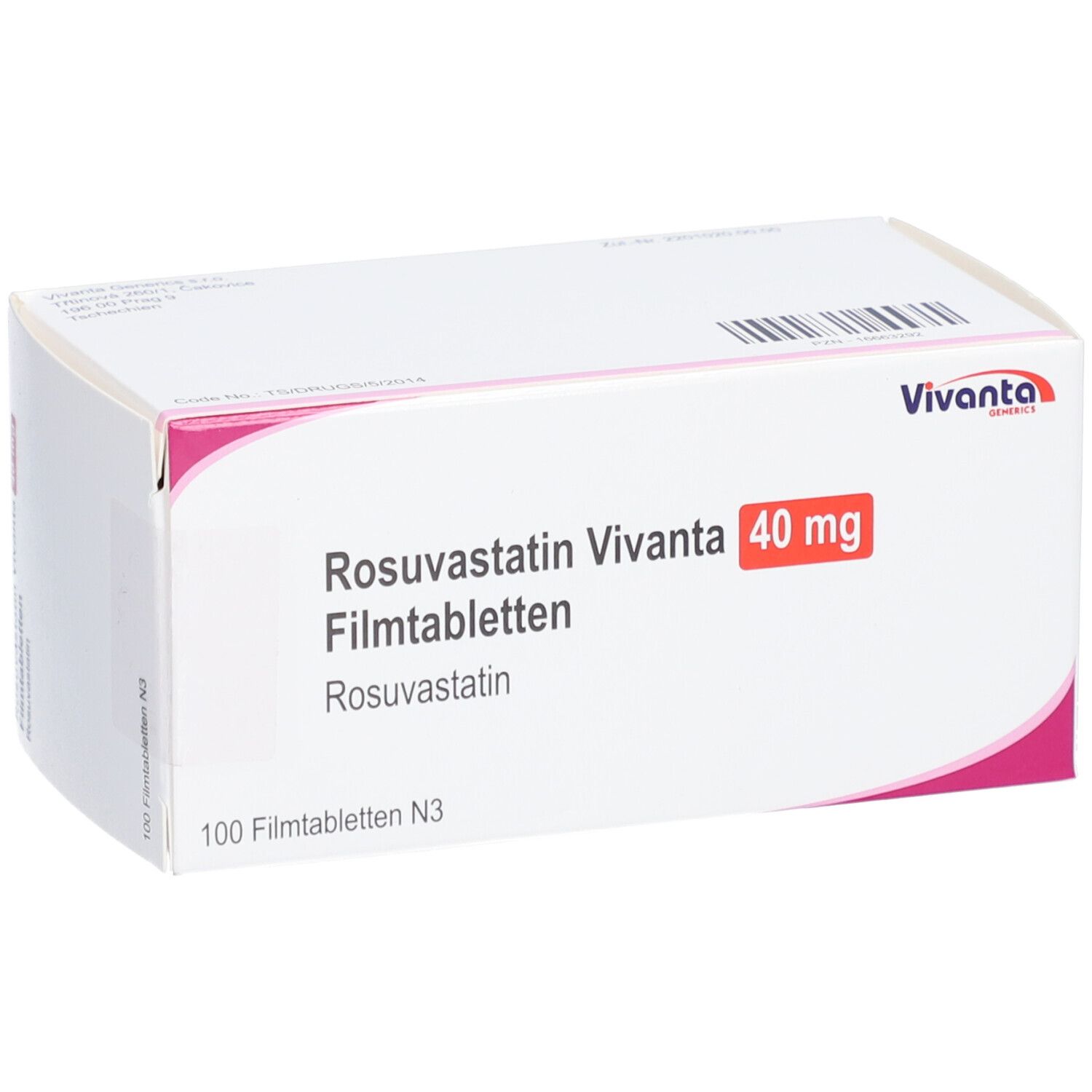 Rosuvastatin Vivanta 40 mg